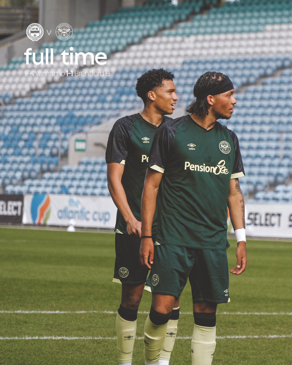 ⏱️FULL-TIME: The game will be decided by penalties as nothing could spilt the sides in 90 minutes!

Proud of you, lads 🐝

#AtlanticCup | #BrentfordB