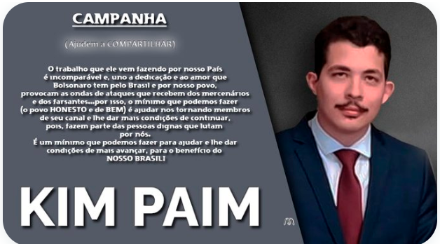 alex62marin's tweet photo. Vamos dar uma força para o @kimpaim. https://t.co/PSvQ9rheVk