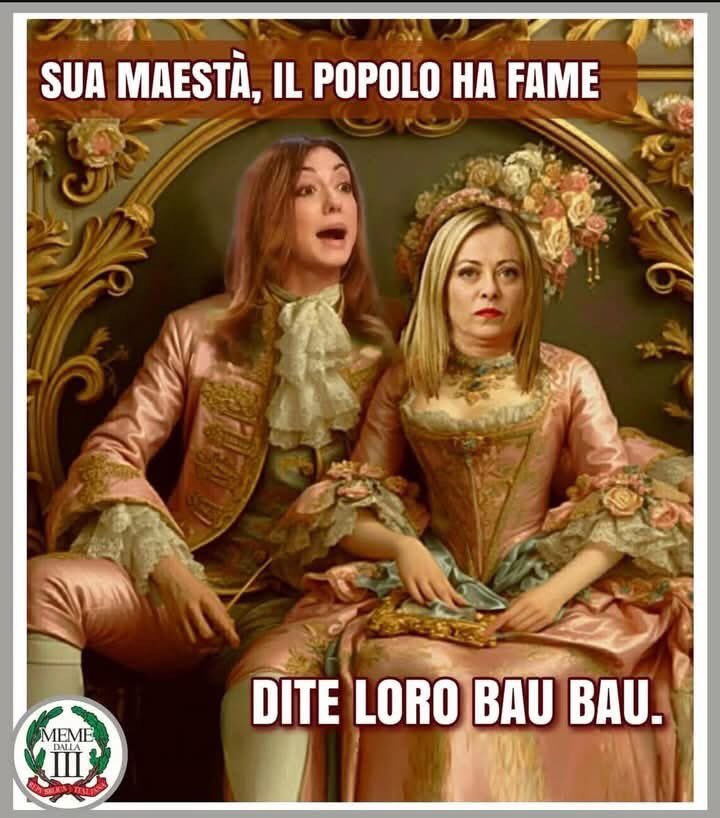 <a href="/FratellidItalia/">Fratelli d'Italia 🇮🇹</a> <a href="/GiorgiaMeloni/">Giorgia Meloni</a>