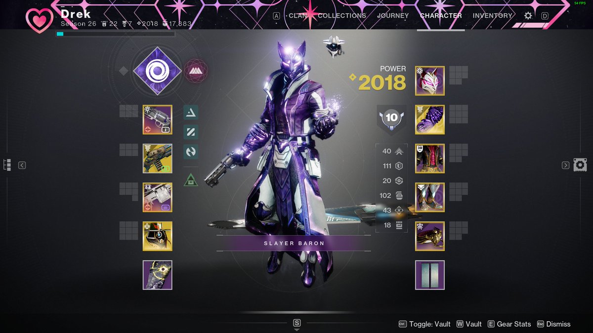 Mais um emblema Top, esse ganhei no sorteio da <a href="/ttvmariitobias/">Mari Tobias</a>. Obrigado Mari estava doido com esse emblema 🙏🏼🥹

<a href="/destinygameBR/">Destiny 2 BR</a> 
<a href="/DestinyTheGame/">Destiny 2</a>