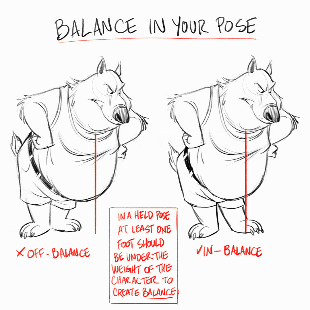 XPPEN's tweet photo. How to balance in your pose. 🤔🖊️Check this rule-of-thumb for drawings by Disney animators.
-
cr. @pumbaaguy @21_draw
#xppen #drawingtutorial #characterpose https://t.co/rjtTuPtbzb