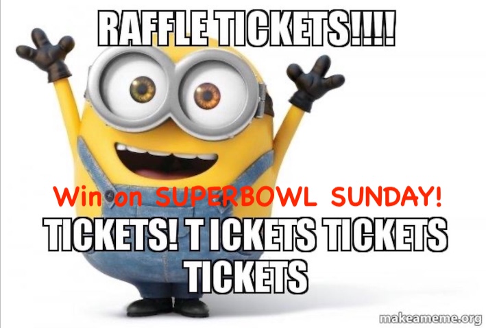 🔥 **WIN BIG on Super Bowl Sunday!** 🔥 CLOSES AT NOON!
Get ready for our **Super Bowl Sunday 50/50 Raffle**! 🏆💰   
🎟 Get your tickets now: ow.ly/wqZe50UPEPR 
💥 **BONUS: Share this post with friends and earn extra FREE tickets!  
 #CureHMERF #5050Raffle #SuperBowlSunday