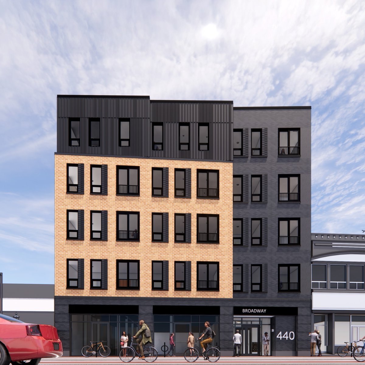 PHIUS1's tweet image. Congratulations to the 440 Broadway team! Your multifamily, new construction project in Chelsea, Massachusetts is now Phius CORE 2021 Design Certified!

#phius #passivehouse #phiuscore