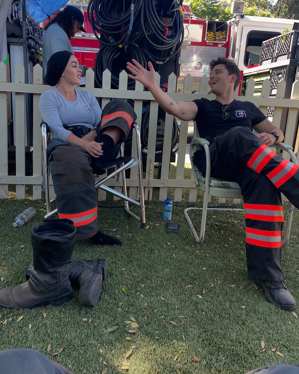 Photos BTS de la saison 5