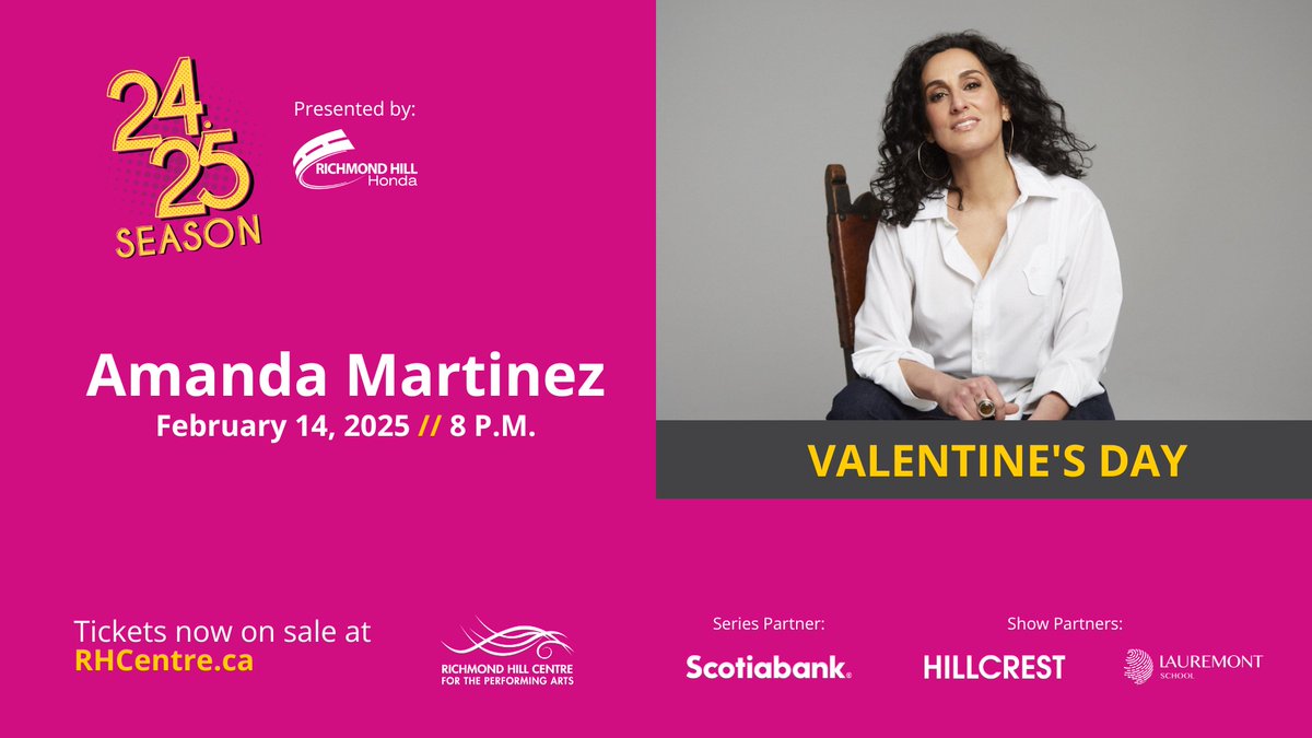 Amanda Martinez serenades Richmond Hill for Valentine's Day! - mailchi.mp/4a4c5484ee4b/p…