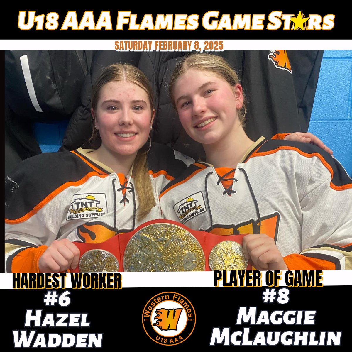 U18 AAA TNT Western Flames tweet media