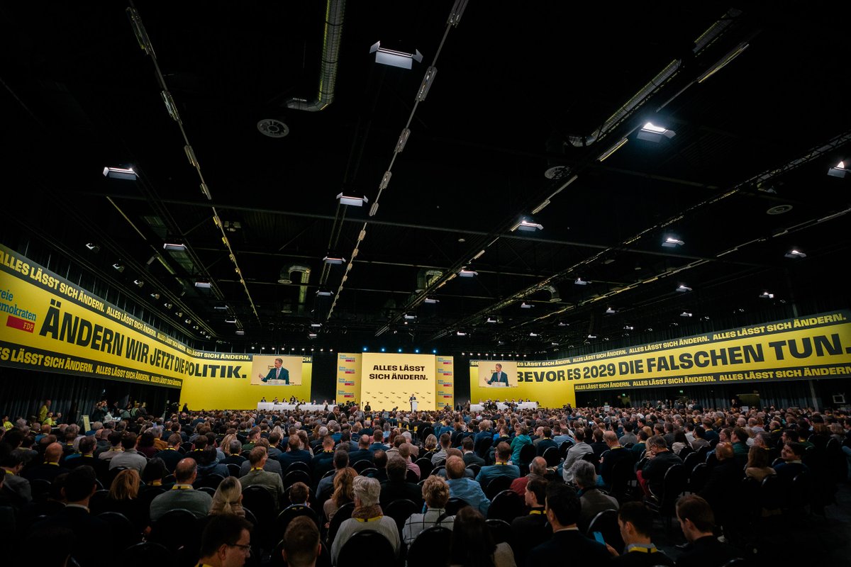 Ändern wir jetzt die Politik. Bevor es 2029 die Falschen tun. #BPT25 #jetztFDP