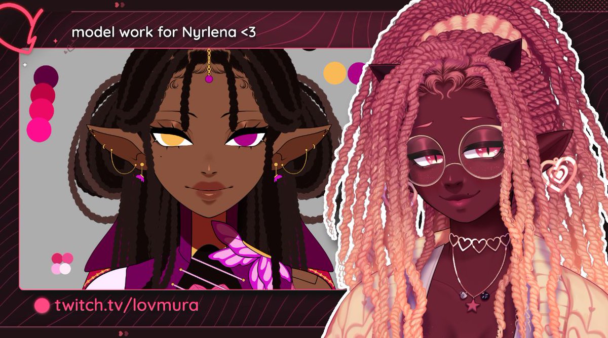 🔪💗 LIVE
early start today.... long work session rendering this model art
ty for lurking!
🔗⬇️