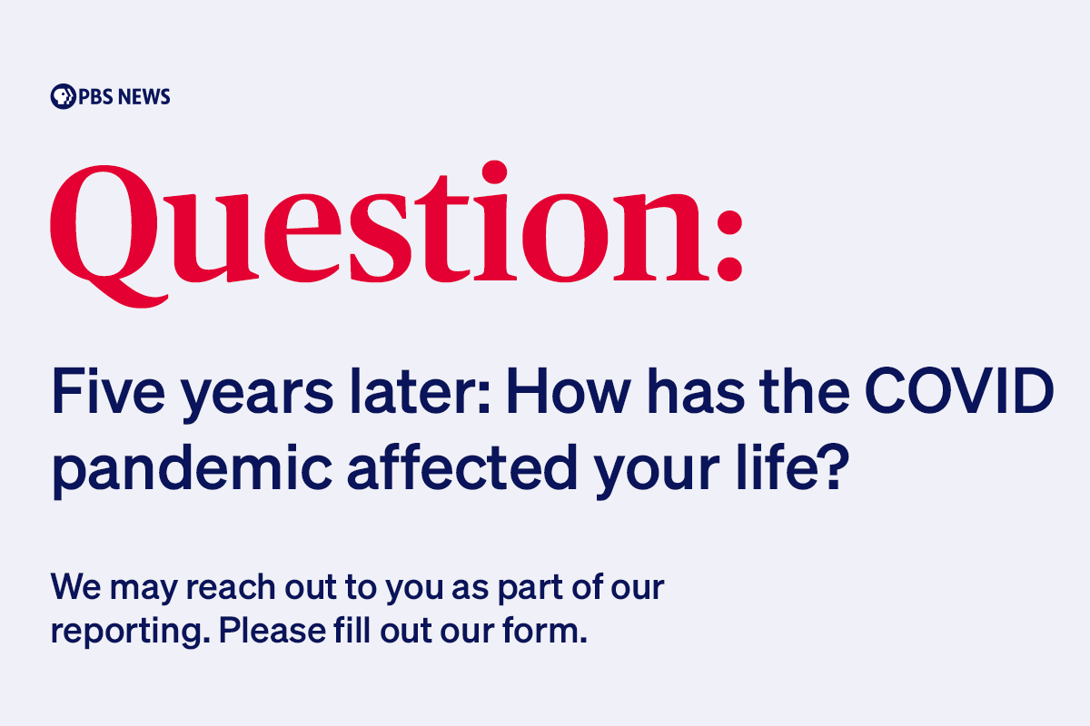 How has the COVID pandemic affected your life?

We want to hear from you for an upcoming story: bit.ly/3Q6TGWV