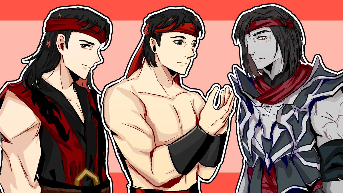 FullStopSang's tweet image. 我觉得我画得很可爱☝🤓
#liulao #MortalKombat