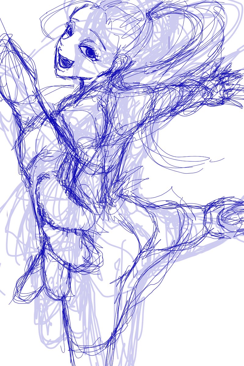 メダリストひかるちゃんおしです。
下書きです。
＃イラスト　＃お絵描き　＃落書き　＃メダリストFA