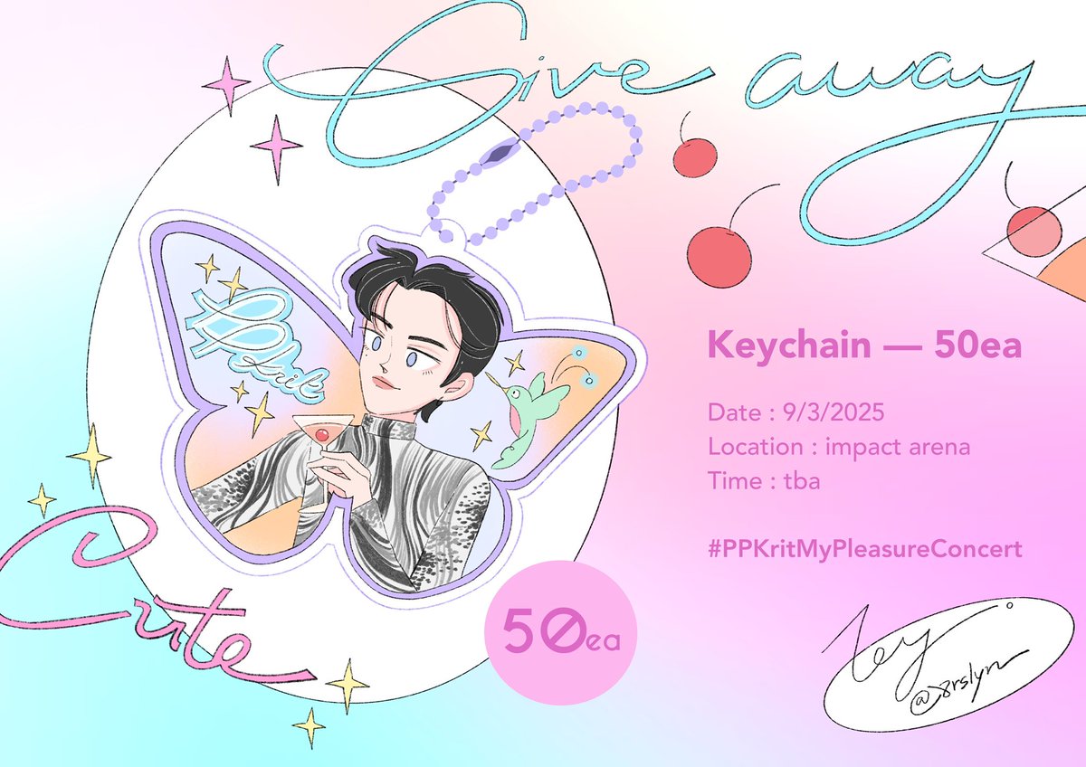 ✨🩷 please kindly rt 🩷✨

giveaway for #PPKritMyPleasureConcert 🪽

keychain 50 ea 

🗓️ date : 9/3/2025 
📍 location : impact arena
⏰ time : tba 

#GiveawaysforBKPPFC
#PPKritt