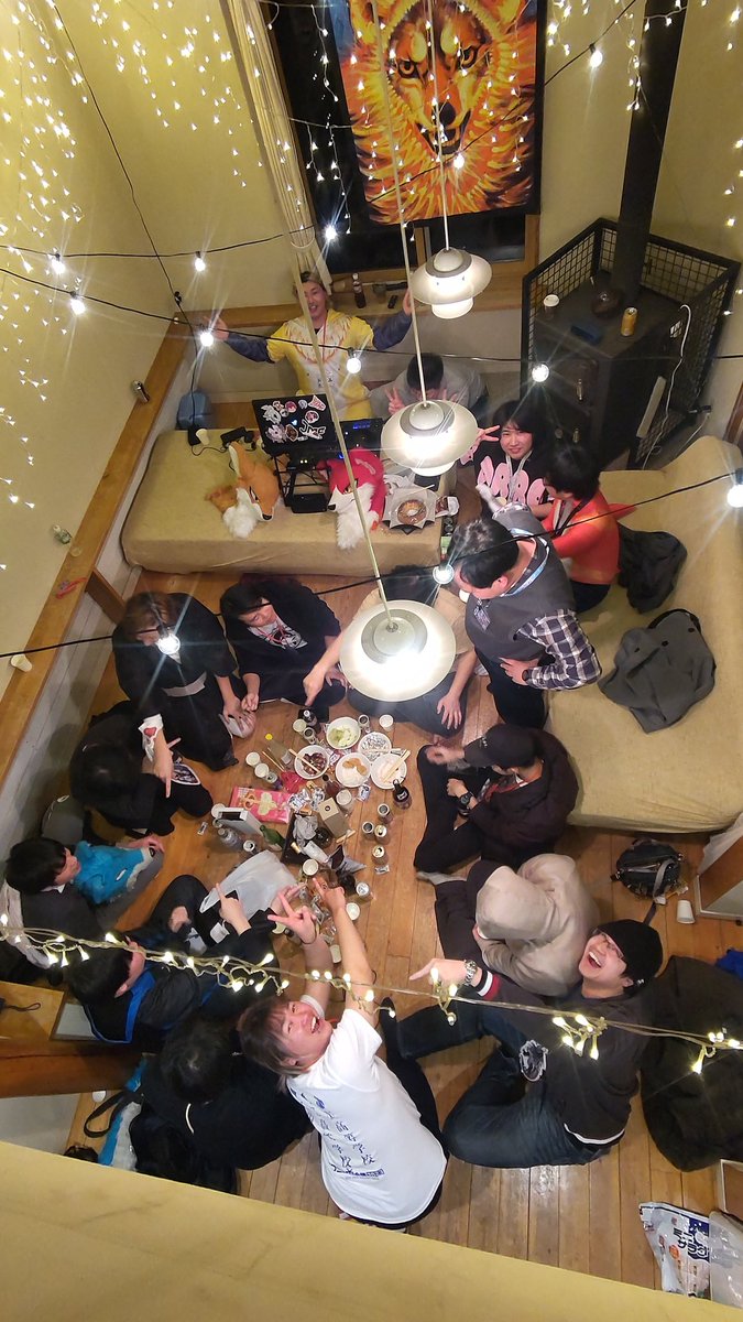 今回はパーティ専用ルームも用意しました！