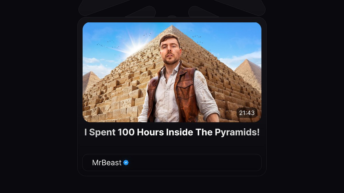 Mediaclicky's tweet photo. MrBeast just changed his thumbnail strategy—and it's working wonders!

As the biggest YouTuber in the world, every change he makes is intentional. Here’s what he started implementing (and why it works):

🧵 Thread 👇