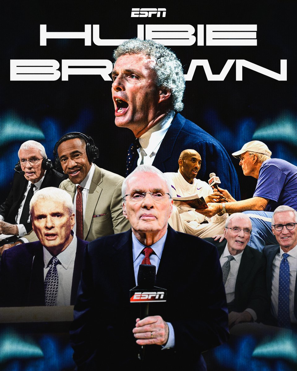 One last call 🎤

📺 Hubie Brown's final broadcast | Sixers vs. Bucks, 2 PM ET on ABC/ESPN+