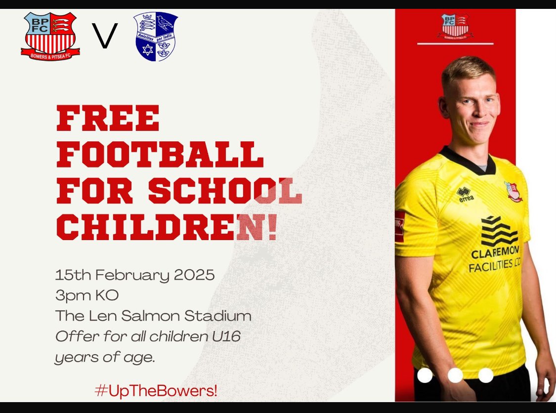 Basildon District Schools FA tweet media