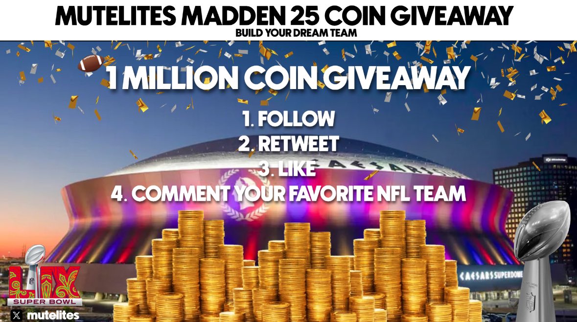 MUT Coins | MLB Stubs | CUT Coins | FC25 Coins tweet media