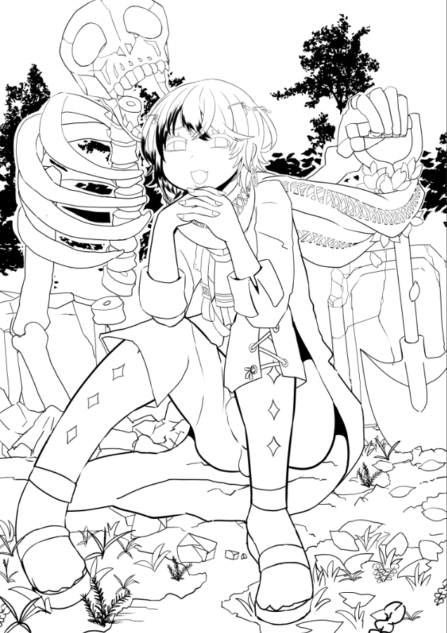 🧷💜☠ ペン入れ 