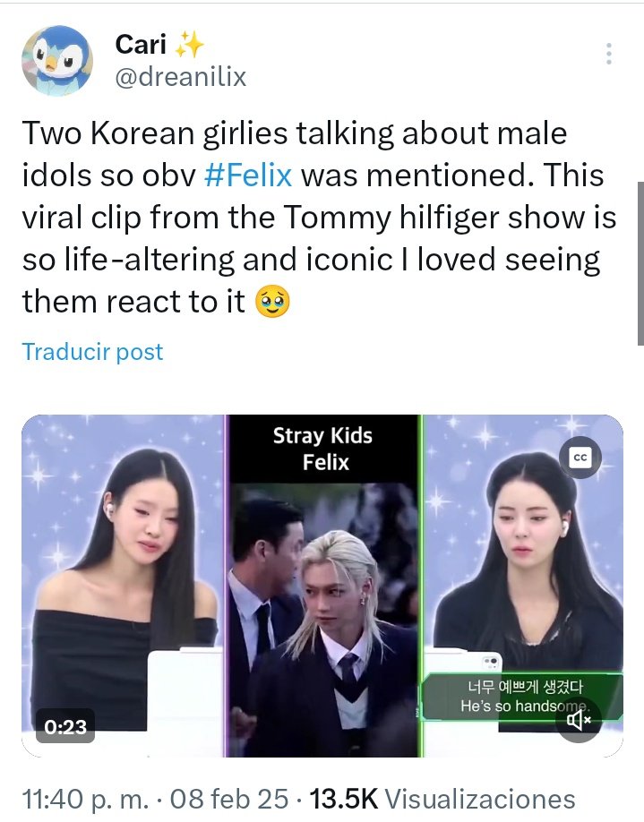 Susy_08010's tweet image. In just one day.
Felix you will always be famous everywhere all around the world