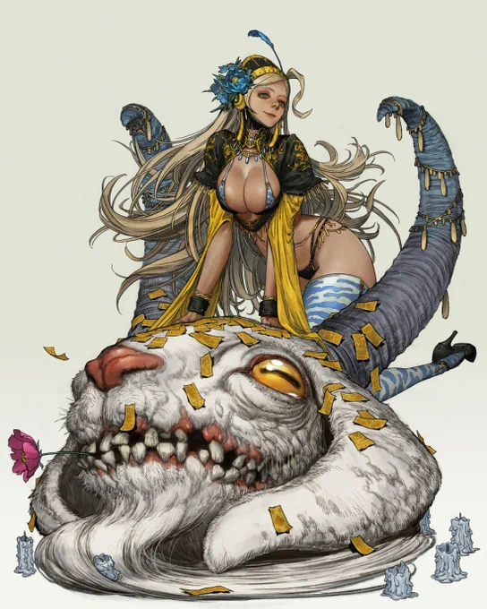 Expert shaman 전문 주술사photoshop 