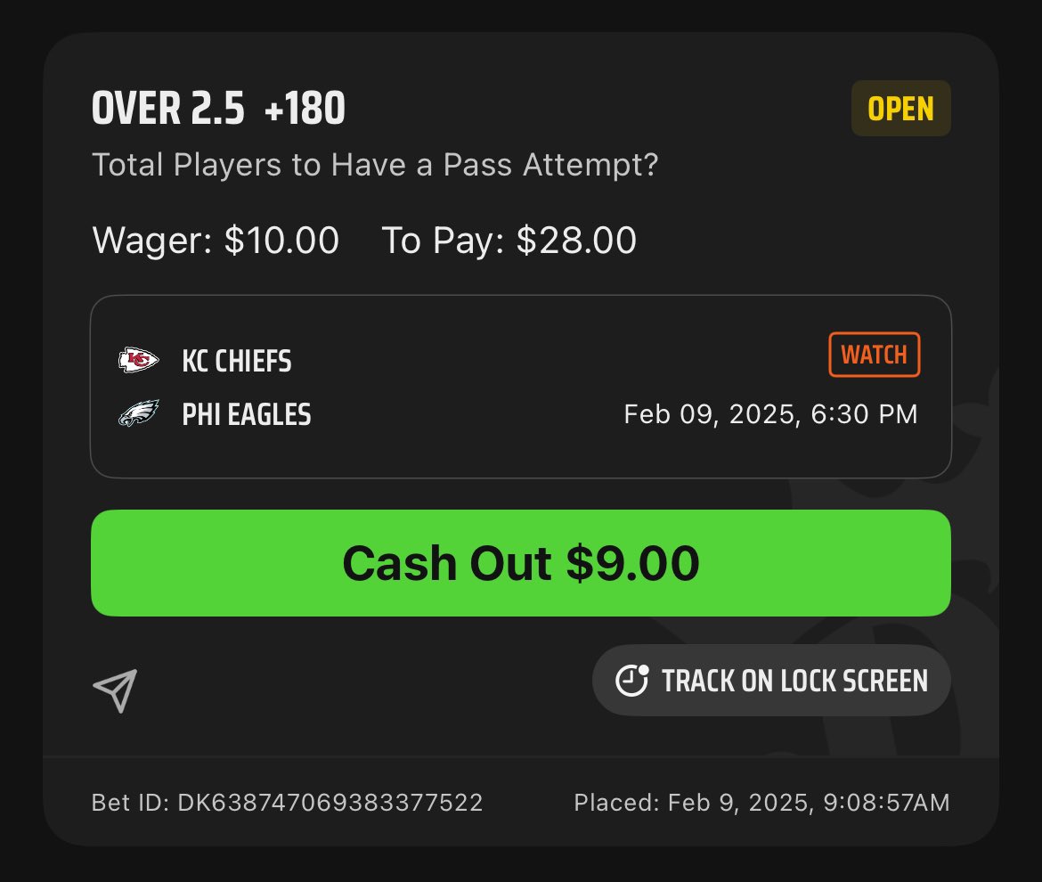 moakleythethird's tweet photo. @DKSportsbook #LetDKCook https://t.co/HGqe28JviZ