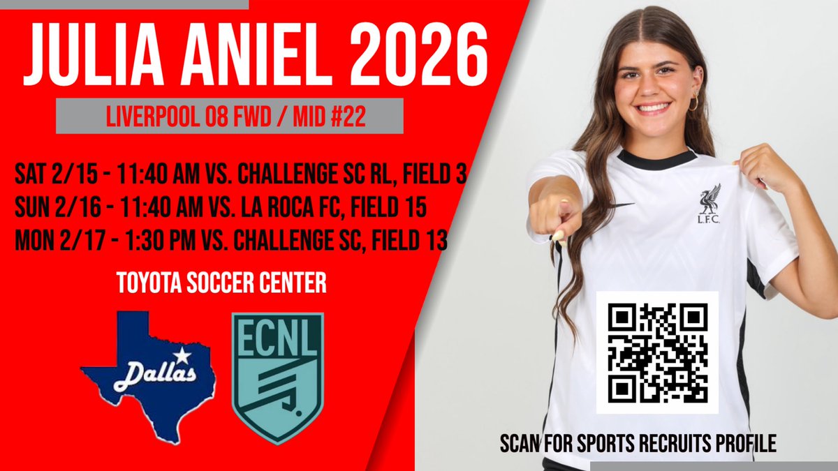 Julia Aniel (@julia_aniel) on Twitter photo Last chance to catch Liverpool 08 ECNL before high school season. Come check us out 🤠⚽️‼️<a href="/ImYouthSoccer/">ECNL/GA/Recruiting/College Soccer</a> <a href="/LFCIAMichigan/">Liverpool FC International Academy Michigan</a> #classof2026 #uncommitted Last chance to catch Liverpool 08 ECNL before high school season. Come check us out 🤠⚽️‼️<a href="/ImYouthSoccer/">ECNL/GA/Recruiting/College Soccer</a> <a href="/LFCIAMichigan/">Liverpool FC International Academy Michigan</a> #classof2026 #uncommitted