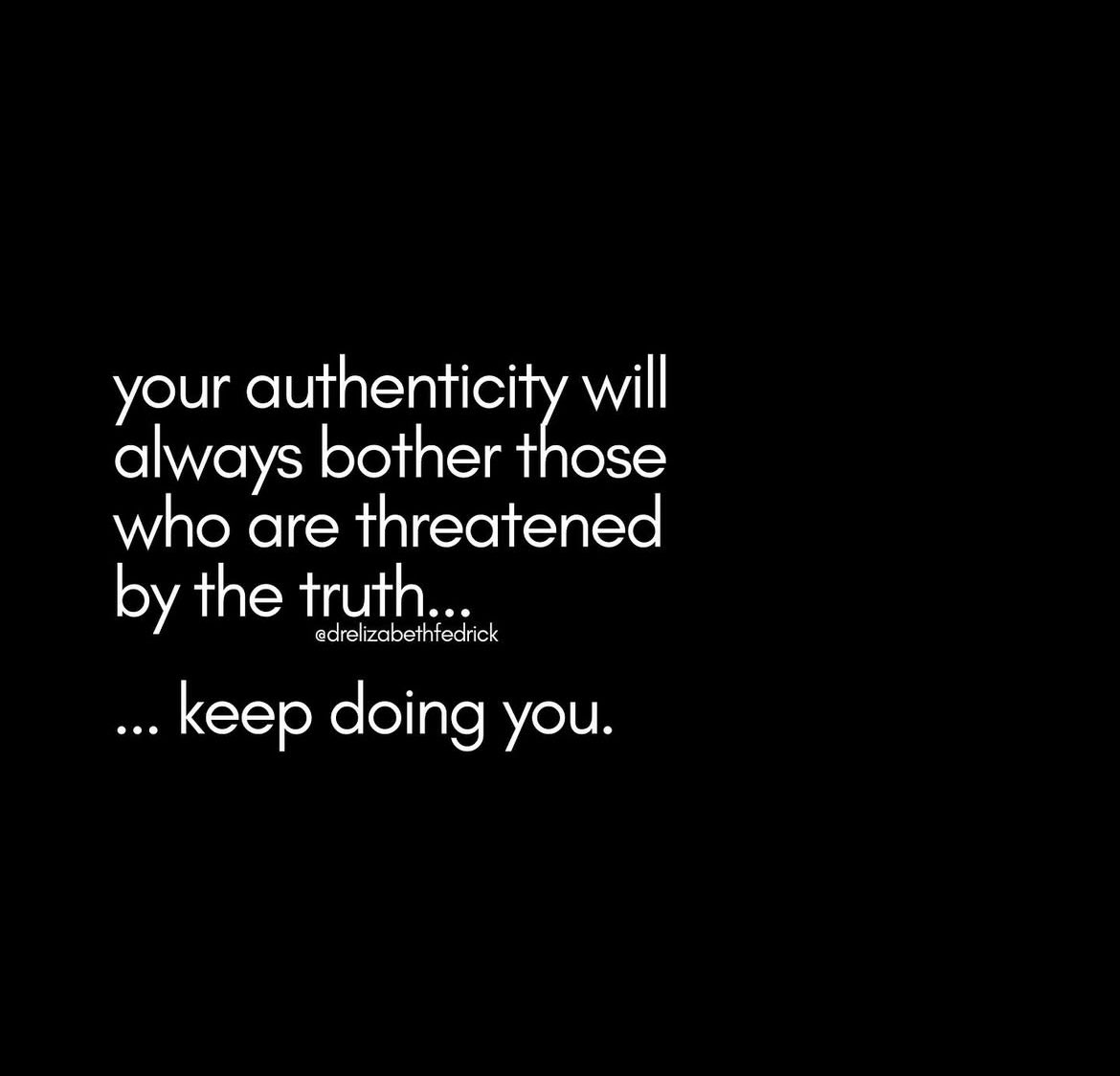 Keep fighting the good fight.