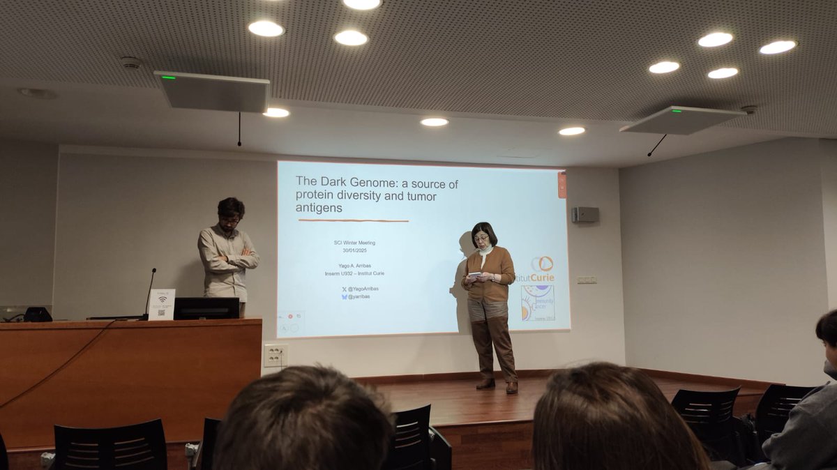 Yago Arribas (@yagoarribas) on Twitter photo I am very happy to share that last week, I had the opportunity to present my research at the Winter Meeting of the <a href="/SCImmunologia/">Societat Catalana d'Immunologia</a> . But I feel even more honored to have presented in a session chaired by my first mentor in immunology, Dolores Jaraquemada. I am very happy to share that last week, I had the opportunity to present my research at the Winter Meeting of the <a href="/SCImmunologia/">Societat Catalana d'Immunologia</a> . But I feel even more honored to have presented in a session chaired by my first mentor in immunology, Dolores Jaraquemada.