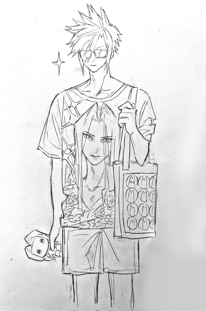 yiiiiiy6's tweet photo. #FF7 #CloudStrife https://t.co/aH7nKy721u