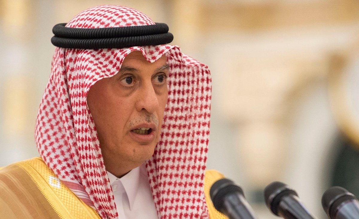 Megatron_ron's tweet photo. BREAKING: 

🇸🇦🇮🇱 Saudi official Al-Saadoun says if Trump wants to be a 'hero of peace', he must move his Israeli loved ones to Alaska and then to Greenland after annexing it. https://t.co/P2UHrbhvpA