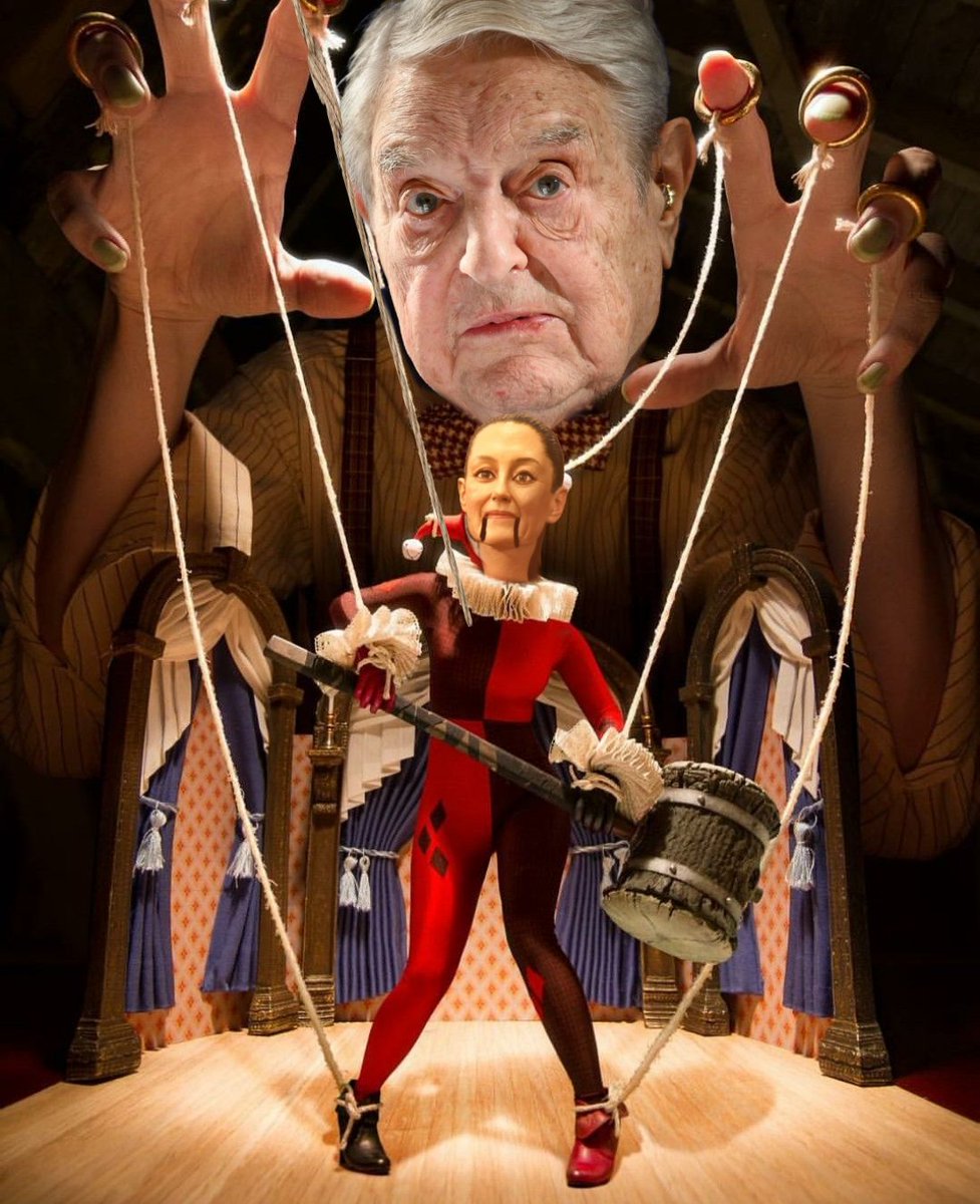 LocoLlamenloco's tweet photo. LA PERRITA DESNUTRIDA DE SOROS, SU TITERA CON "A" YA VA A VALER PURA VRGAAAA AHORA QUE SU TITIRITERO @georgesoros CAIGA @Claudiashein Buena suerte vieja pedorra!!! https://t.co/nDp8DjNGyt