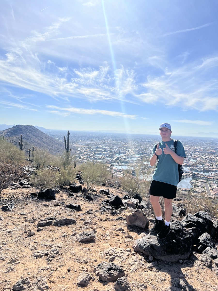 SMCWpg's tweet image. Doesn’t get much better that Saturday morning hikes with my boy! #proudmom