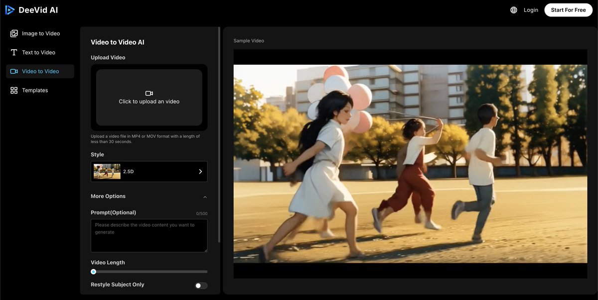 DeeVid AI tweet media