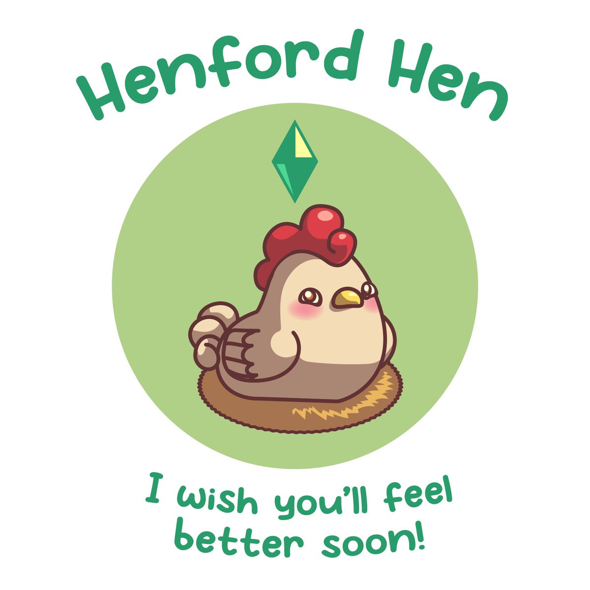 ArdoSims's tweet image. hopefully, The Henford Hen will feel better soon
