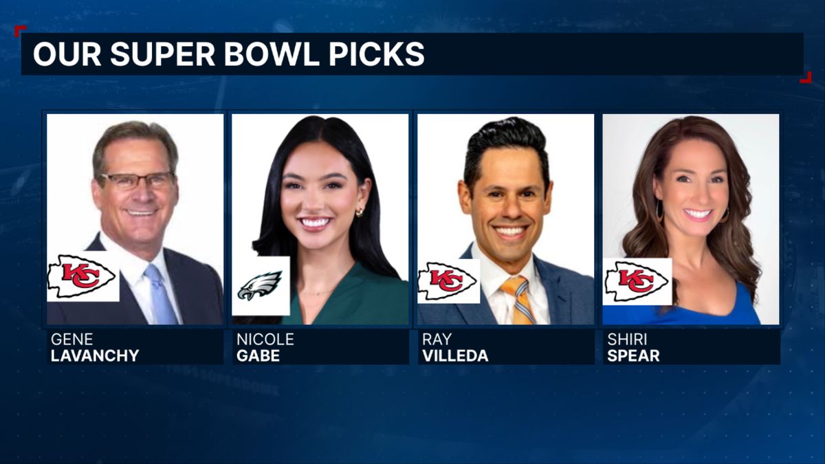 The Boston 25 Morning Team has made their Super Bowl LIX picks! 🏈 Who are you cheering for to take home the win? Let us know in the comments

<a href="/ShiriSpear/">Shiri Spear</a> <a href="/RayVilleda/">Ray Villeda</a> <a href="/NicoleGabeTV/">Nicole Gabe</a>