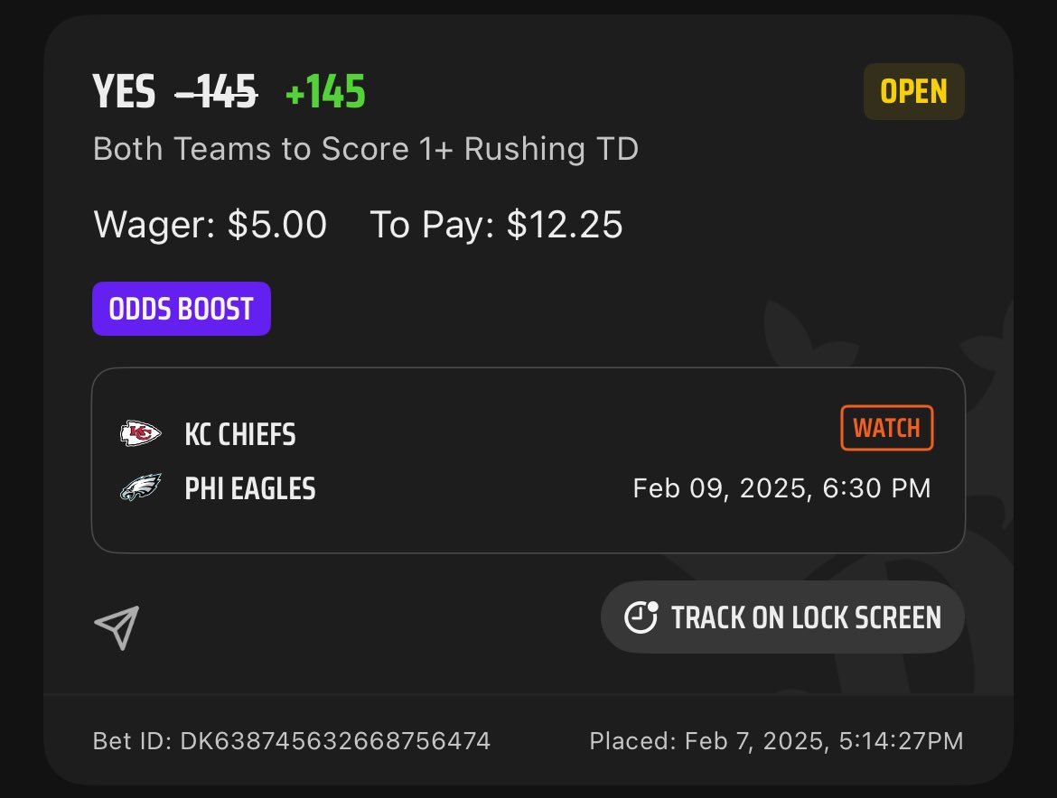 Kishanp167's tweet photo. @DKSportsbook #LetDKCook https://t.co/bOZvStk4qZ