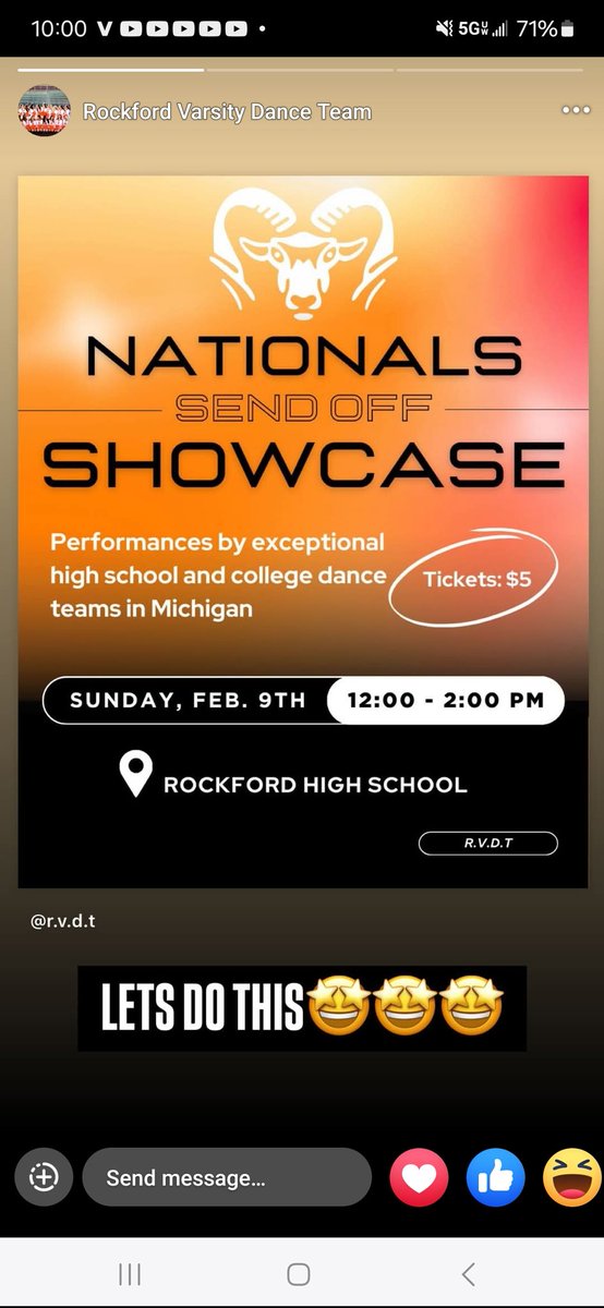 ST3-answer20 (@answer20more) on Twitter photo High level dance .. <a href="/GVSU/">Grand Valley State</a> <a href="/WMUBroncos/">Western Michigan Broncos ๐</a> all at Rockford TODAY .. help send our girls off to Nationals .. concessions open <a href="/RockfordAD/">Rockford Athletics</a> <a href="/RockRamsHoops/">Rockford Rams Hoops</a> <a href="/docsmatthews/">Steve Matthews</a> High level dance .. <a href="/GVSU/">Grand Valley State</a> <a href="/WMUBroncos/">Western Michigan Broncos ๐</a> all at Rockford TODAY .. help send our girls off to Nationals .. concessions open <a href="/RockfordAD/">Rockford Athletics</a> <a href="/RockRamsHoops/">Rockford Rams Hoops</a> <a href="/docsmatthews/">Steve Matthews</a>