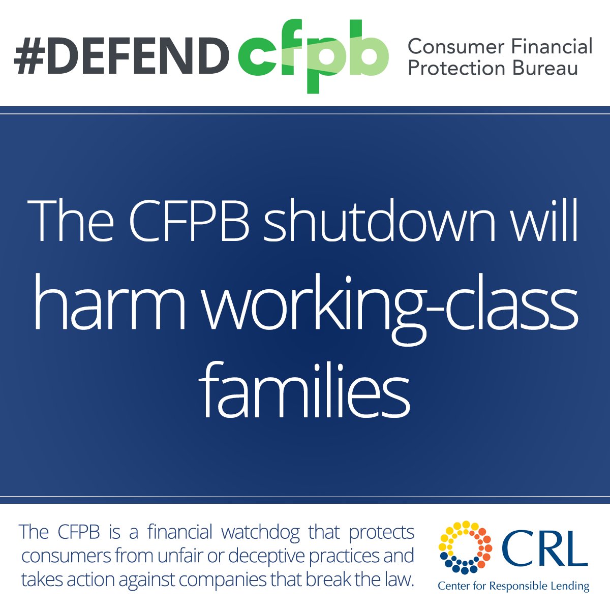 CRLONLINE's tweet image. The CFPB lowered bank overdraft fees, eliminated hidden junk fees that inflated prices for air travel and hotels, ensured fair treatment in home mortgage originations, and pushed for commonsense regulations to support small-business owners. #DefendCFPB #ProtectConsumers
