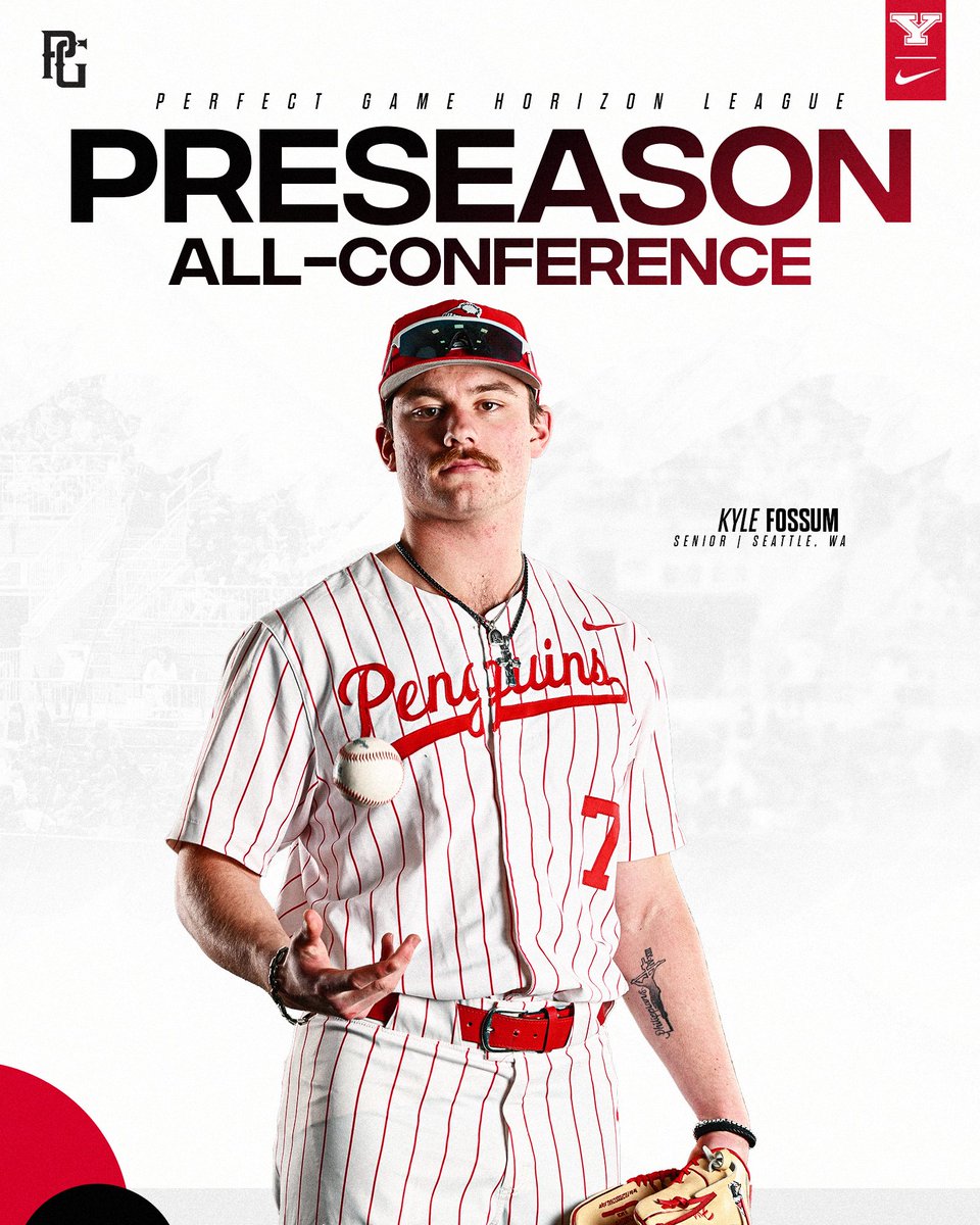 YSU Baseball ๐ง (@ysubaseball) on Twitter photo Senior outfielder ๐๐ฎ๐ก๐ ๐๐ค๐จ๐จ๐ช๐ข has been named to the <a href="/PerfectGameUSA/">Perfect Game USA</a> Horizon League Preseason All-Conference Team! ๐งโพ๏ธ
The Seattle, Wash., native will be in his debut season as a Penguin in 2025 after three seasons at Washington.
๐ฐ ยป tinyurl.com/24nj6s93
#GoGuins Senior outfielder ๐๐ฎ๐ก๐ ๐๐ค๐จ๐จ๐ช๐ข has been named to the <a href="/PerfectGameUSA/">Perfect Game USA</a> Horizon League Preseason All-Conference Team! ๐งโพ๏ธ
The Seattle, Wash., native will be in his debut season as a Penguin in 2025 after three seasons at Washington.
๐ฐ ยป tinyurl.com/24nj6s93
#GoGuins