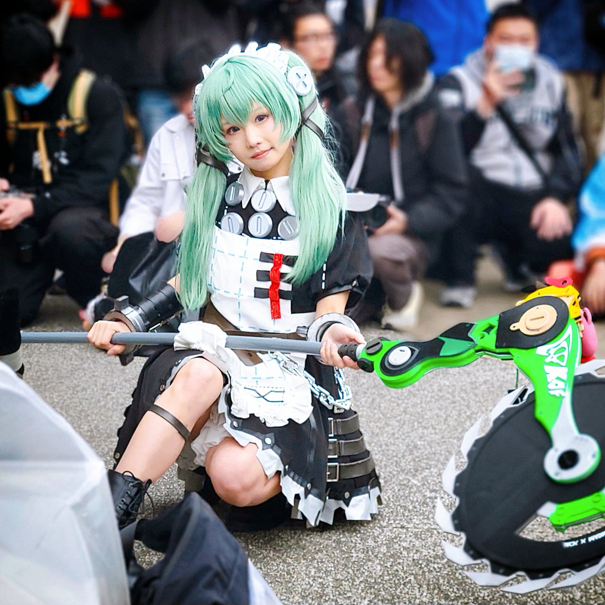 LinglingCosplay's tweet photo. 台湾 #FF44 #開拓動漫 
ずっと前からフォローしていたコスプレイヤーKurumiさんに会えて嬉しかったです 😊😊 写真ありがとう❤️
@k_purarine https://t.co/z5PGNUZXgi