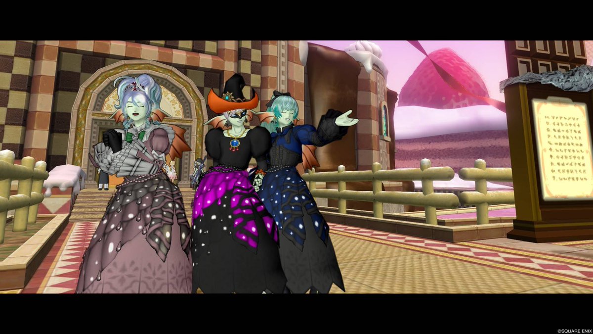 selen_dqx's tweet photo. 定例会!ドレスコードはバレンタインにちなんだデート服か女装❤️みんないつもありがとう✨イベ期間中他の日に集まれそうにないからわがまま言ってイベント会場でも写真を撮ってもらいました。ルムメンみんなセンスあって最高です👍 #Deck_out_DQX
スタジオお借りしました✨ #2_winkle https://t.co/GQkUGyeqWc
