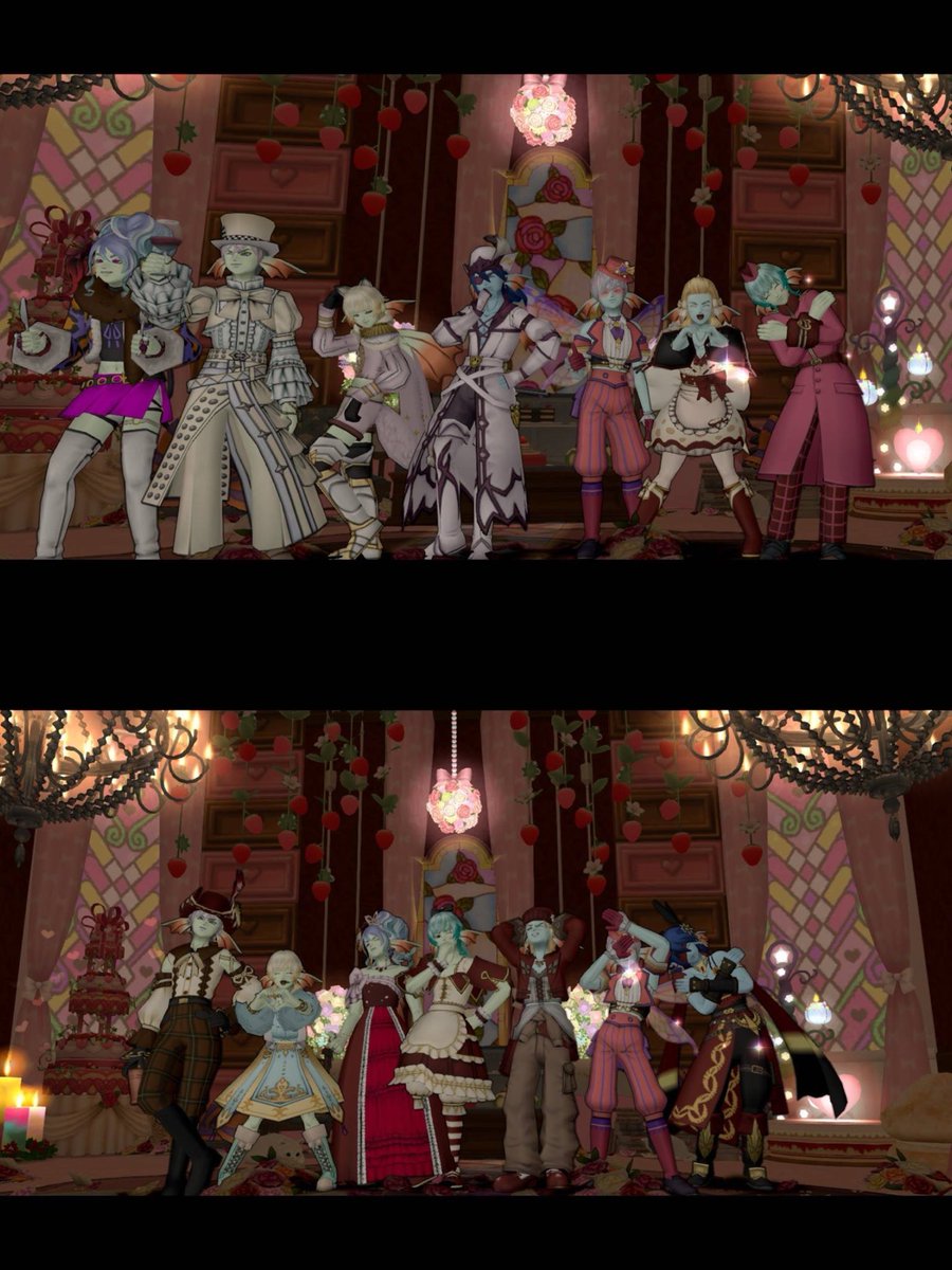 selen_dqx's tweet photo. 定例会!ドレスコードはバレンタインにちなんだデート服か女装❤️みんないつもありがとう✨イベ期間中他の日に集まれそうにないからわがまま言ってイベント会場でも写真を撮ってもらいました。ルムメンみんなセンスあって最高です👍 #Deck_out_DQX
スタジオお借りしました✨ #2_winkle https://t.co/GQkUGyeqWc