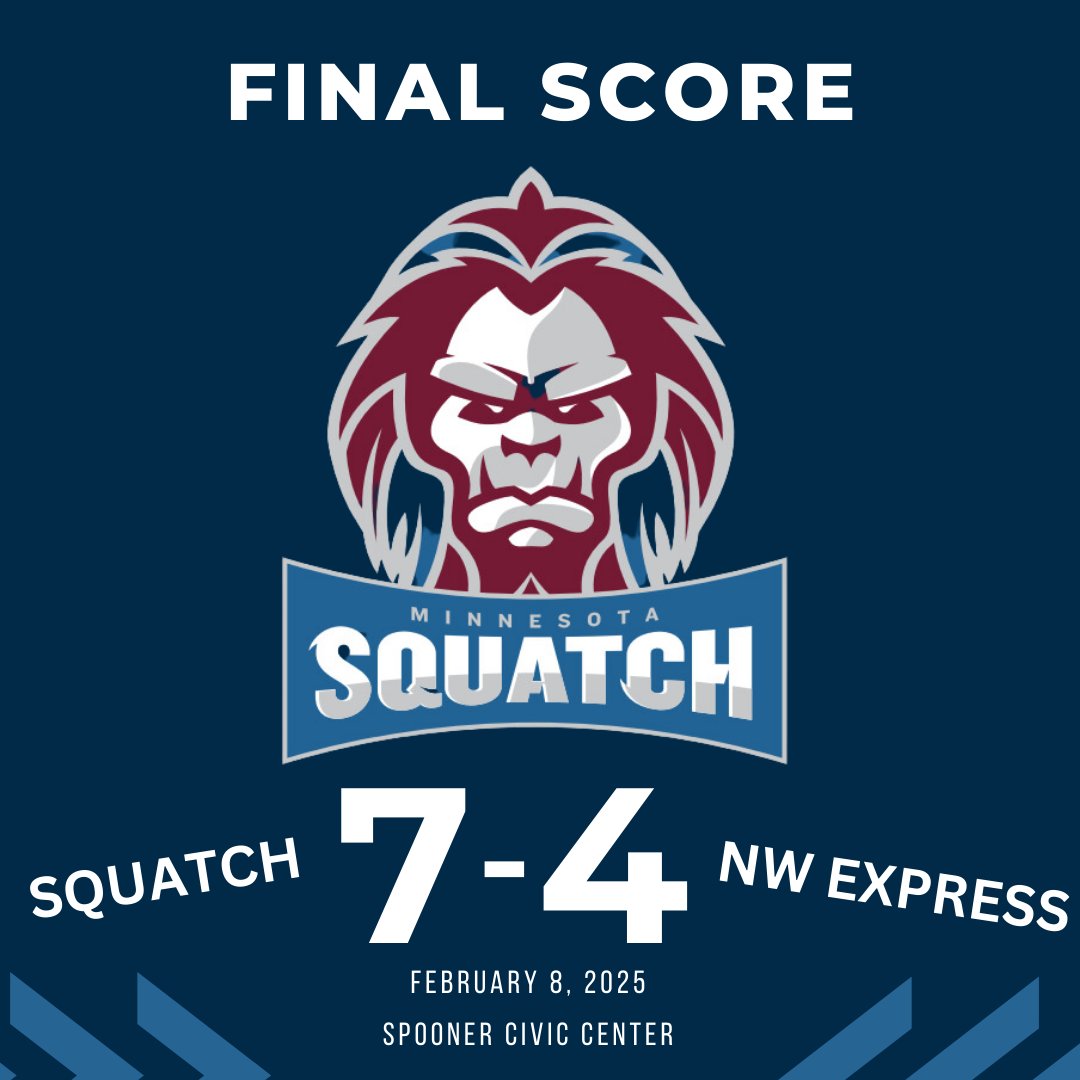 mnsquatchhockey's tweet photo. The Squatch get the WIN last night on the road against the NW Express!
GO SQUATCH!!
#mnsquatchhockey
#USPHL https://t.co/9AEo22WT98
