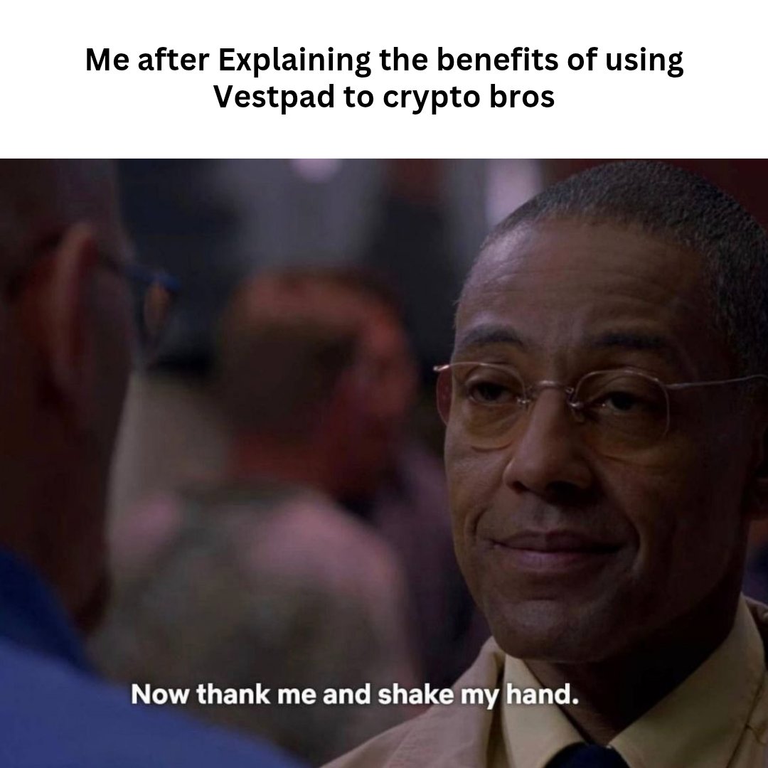VestpadOfficial's tweet image. The best Alpha for sure 😌😏
#Crypto #launchpads #Funding #Startups #investments