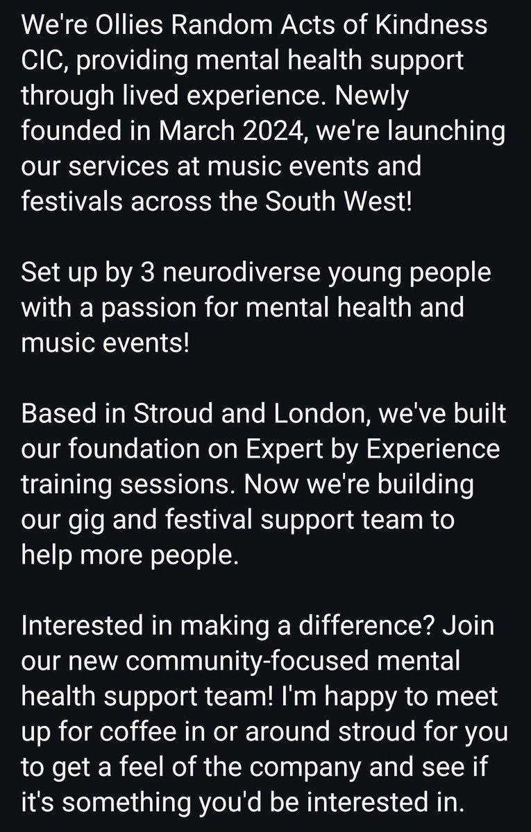 🌟 Volunteers Needed in the South West, UK! 🌟

#music #Gloucestershiremusic #gigs #Independentbands
#cic #communityintrestcompany