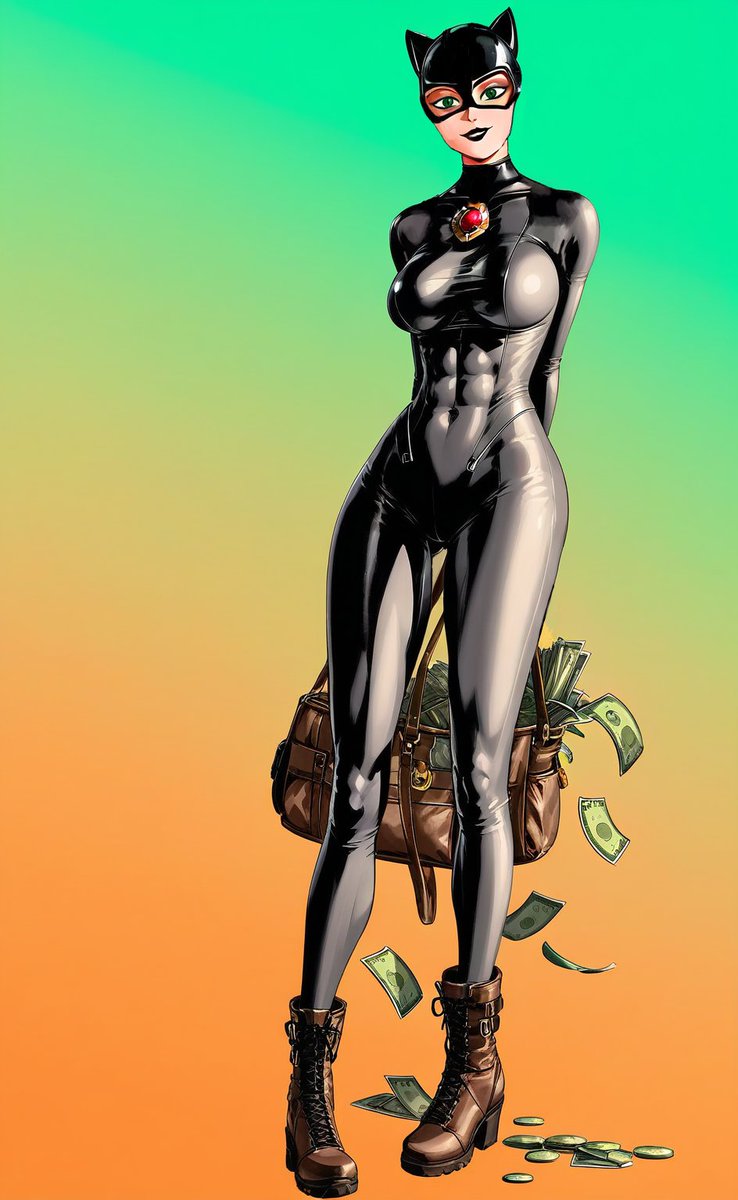 OwnerOfLust's tweet photo. #AIart #ai #ai_art #Ai_generation #art #digital #woman #beautiful_girl #sexy_girl #DC #Marvel #Catwoman https://t.co/s9D1TrTzhM