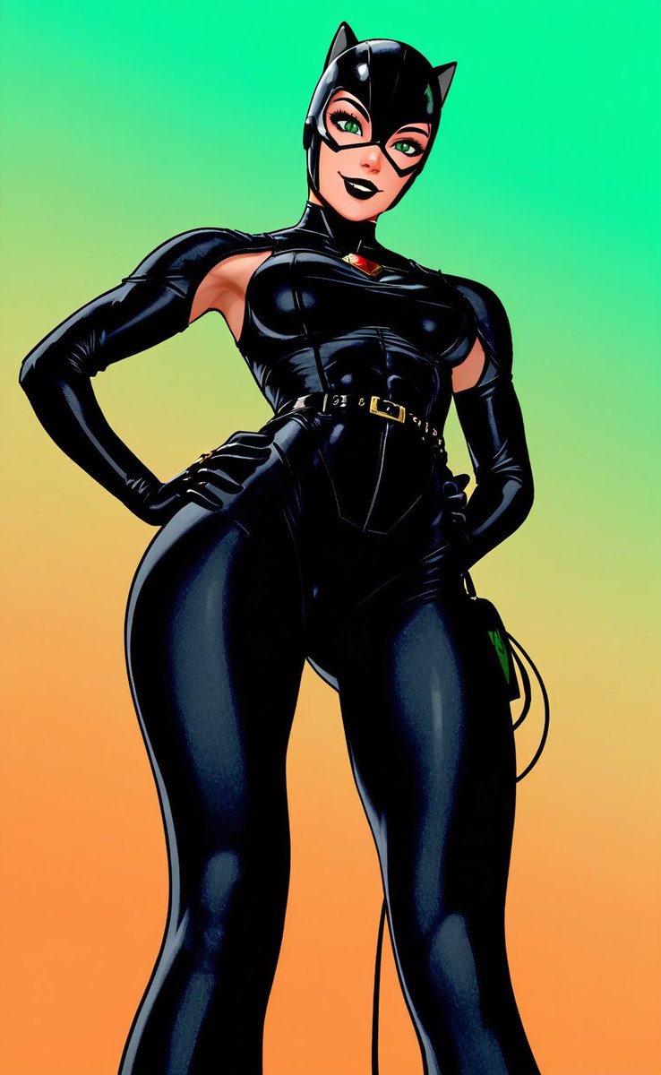 OwnerOfLust's tweet photo. #AIart #ai #ai_art #Ai_generation #art #digital #woman #beautiful_girl #sexy_girl #DC #Marvel #Catwoman https://t.co/s9D1TrTzhM