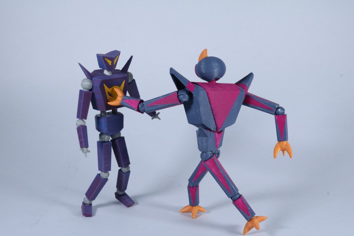 LayeredPortal's tweet photo. And Shredder joins our growing #OMF2097 lineup!
  
With his dangerously spinning hands, any other HARs Shredder goes up against is at risk of being torn to bits!

Print files now up at #Cults3d at https://t.co/FXoVNgEPaJ

#omf2097 https://t.co/BvtwVxWHdu