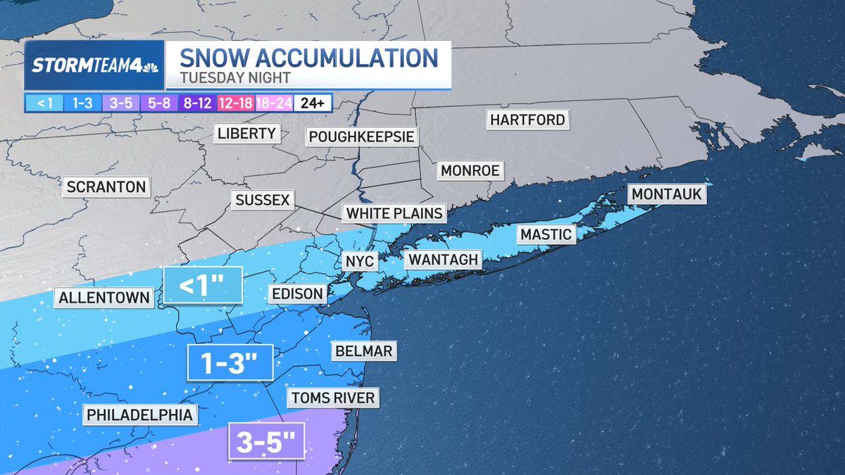 Don't look now, but there's ANOTHER storm coming Tuesday night. Here's our first look at snow totals.