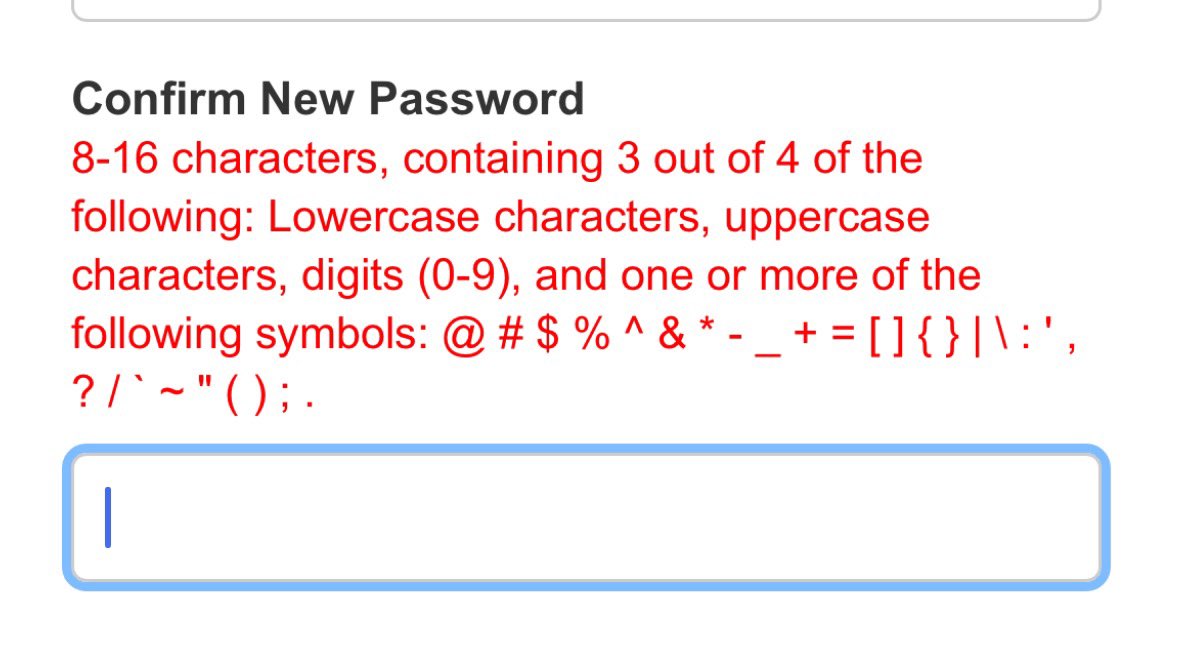Talk about overly complicated password requirements <a href="/Poundland/">Poundland</a> 

I gave up with the password generator and entered some capitalised swear words in the end! 🤣
